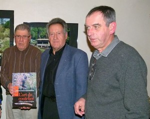 De g. à d. Marc Prival, Georges Therre et Michel Sablonnière